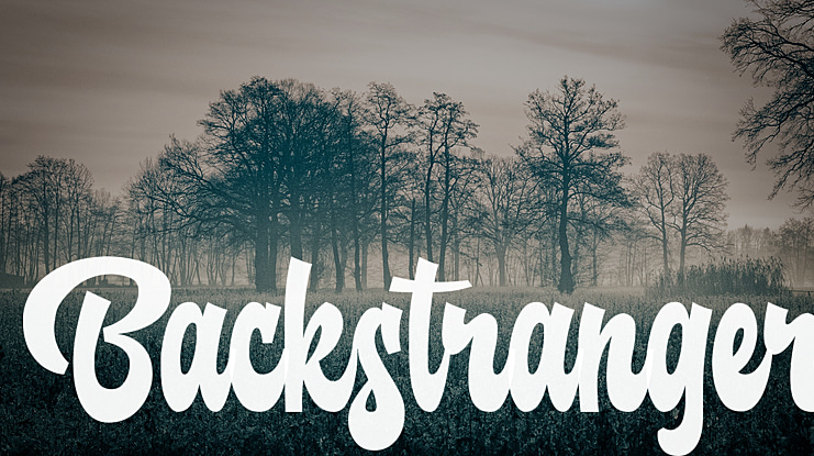 Backstranger Font Family