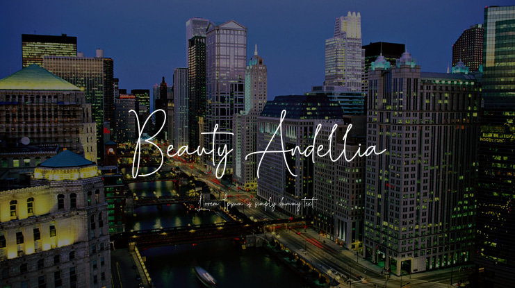 Beauty Andellia Font