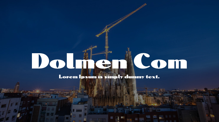 Dolmen Com Font