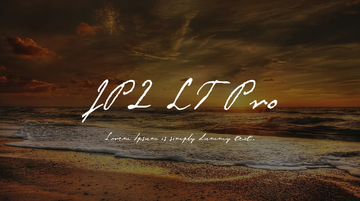 JP2 LT Pro Font