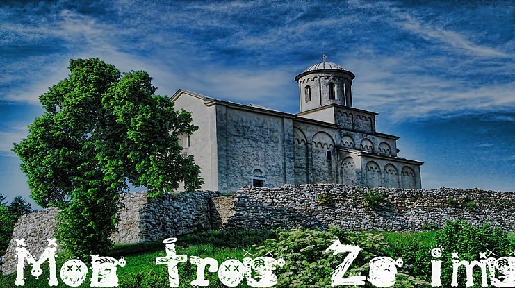 Monstrous Zosimus Font