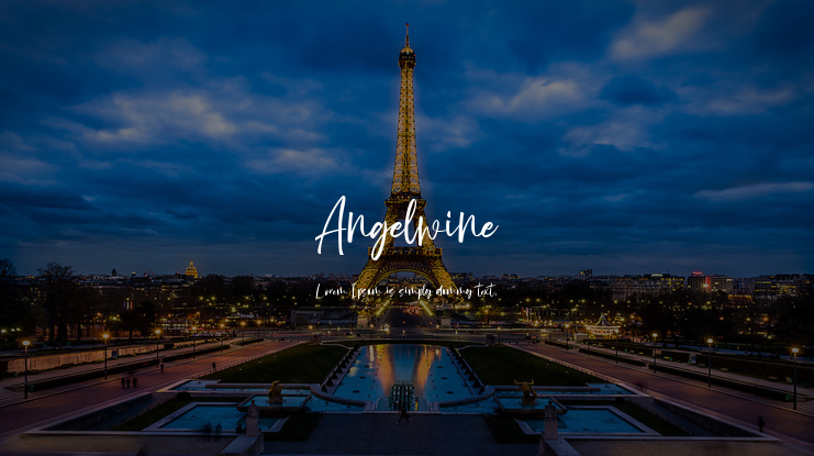 Angelwine Font