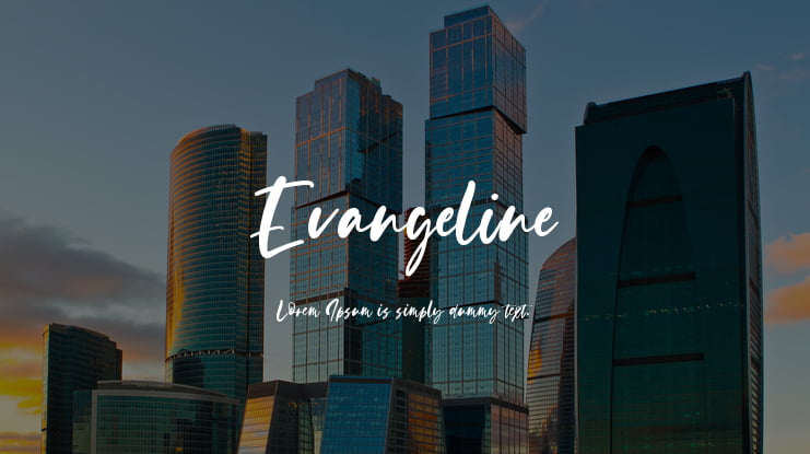 Evangeline Font