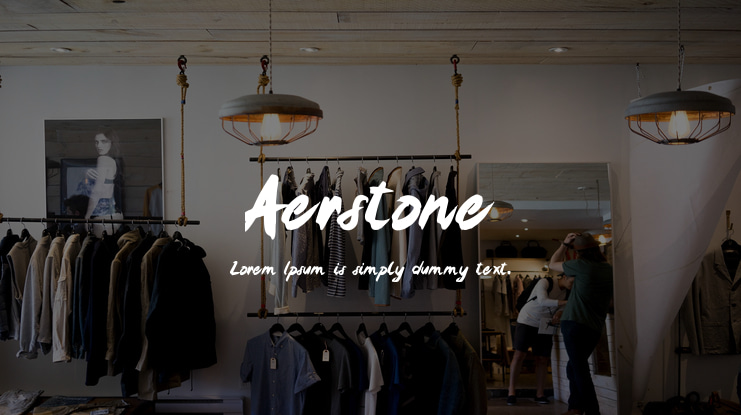 Aerstone Font