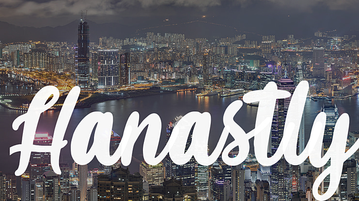 Hanastly Font