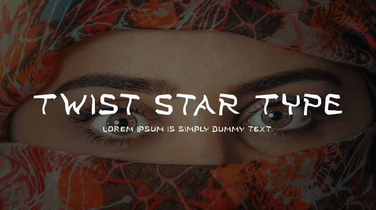 Twist Star Type Font