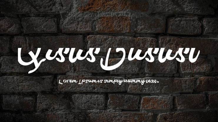 Qistis Blistist Font