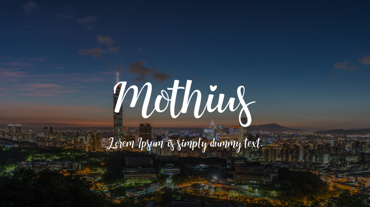 Mothius Font