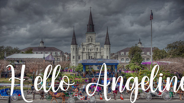 Hello Angeline Font