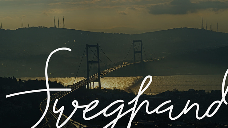 Sweghand Font