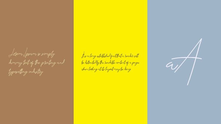 Sweghand Font