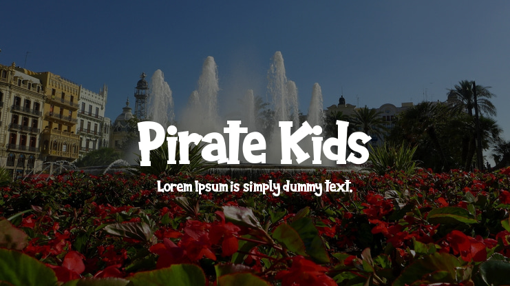 Pirate Kids Font