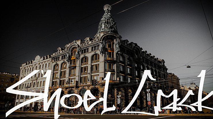 Shoel Crack Font