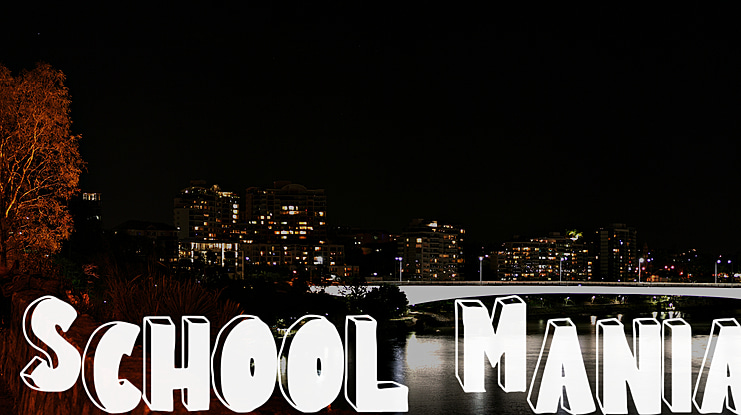 School Mania Font