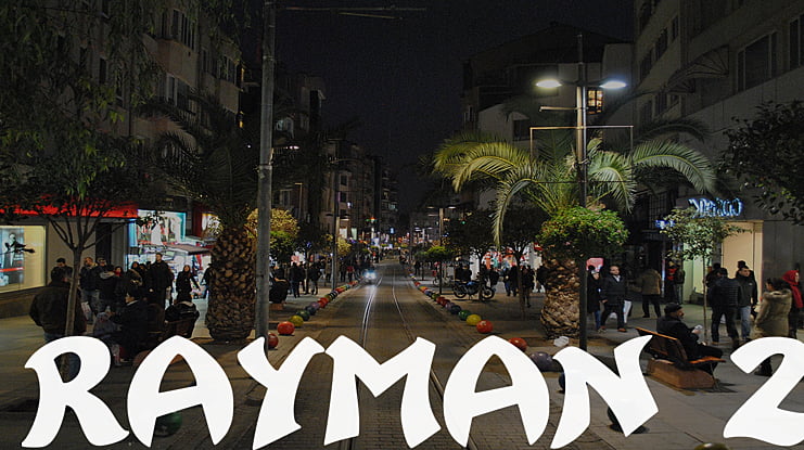 Rayman 2 Font Family