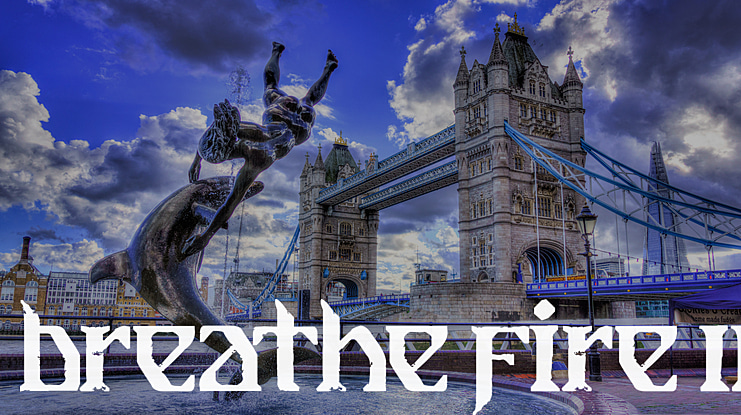 Breathe Fire II Font
