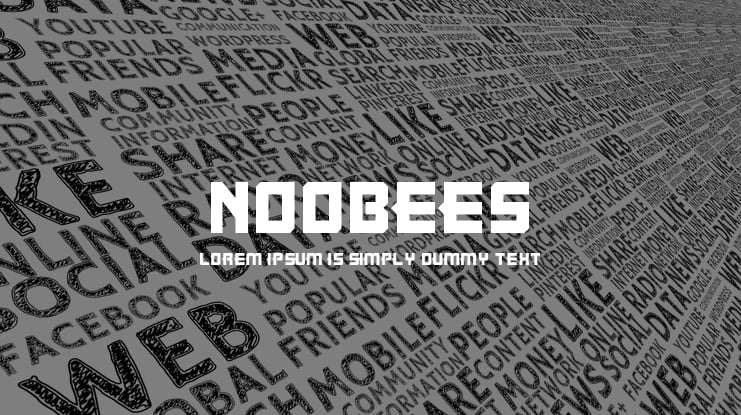 Noobees Font