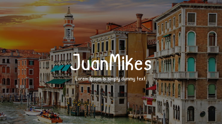JuanMikes Font