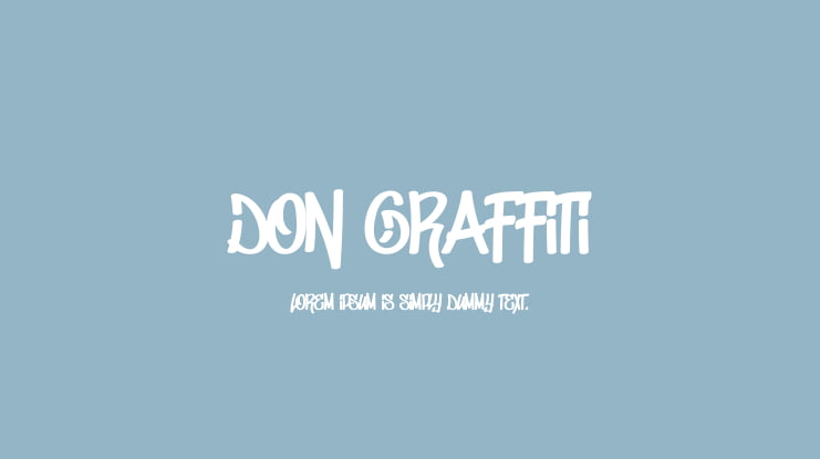 Don Graffiti Font