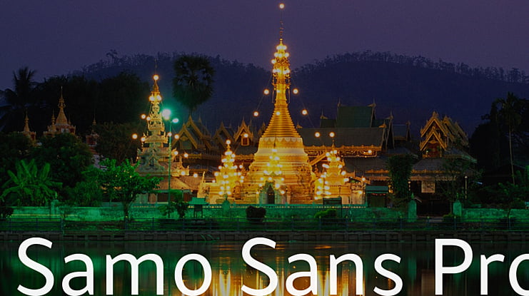 Samo Sans Pro Font Family