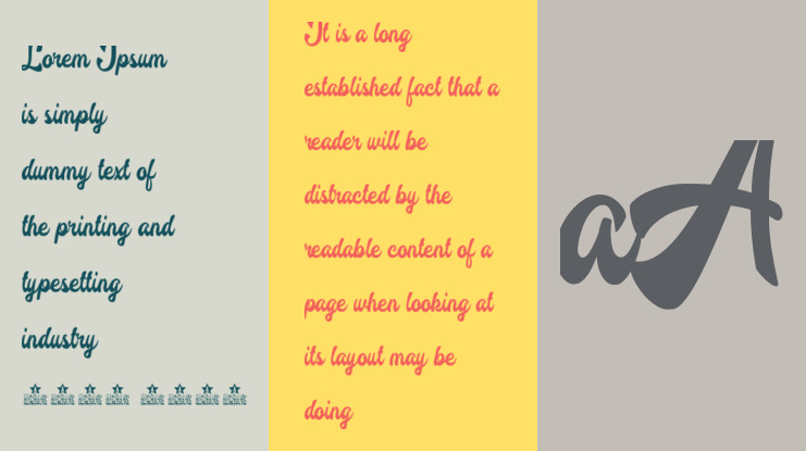 Barbecue Personal Use Font