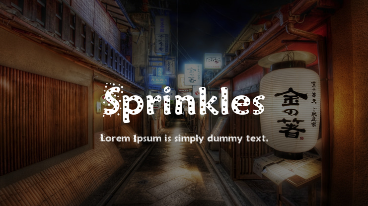 Sprinkles Font