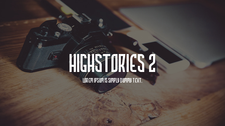 Highstories 2 Font