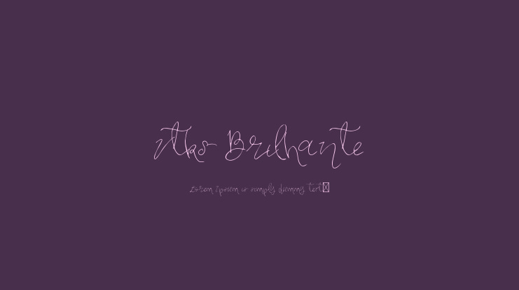 Vtks Brilhante Font Family