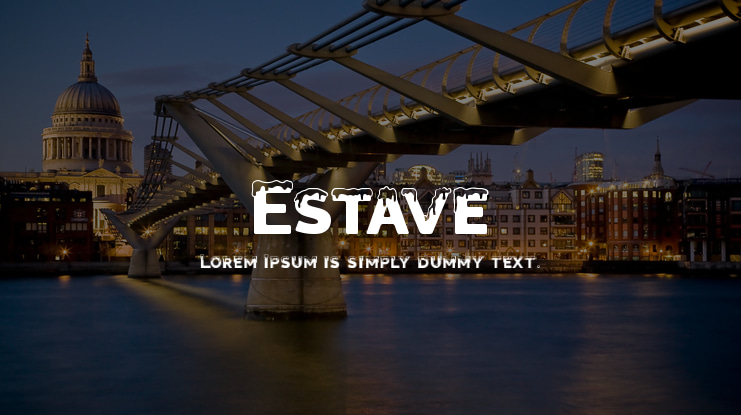 Estave Font