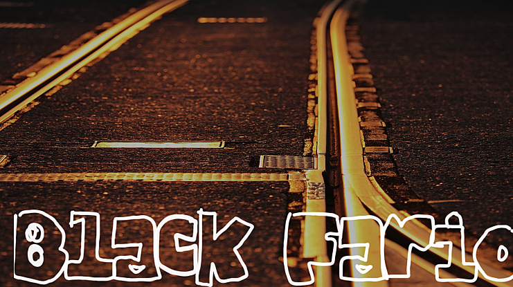 Black Fario Font