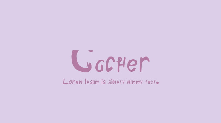 Cacher Font