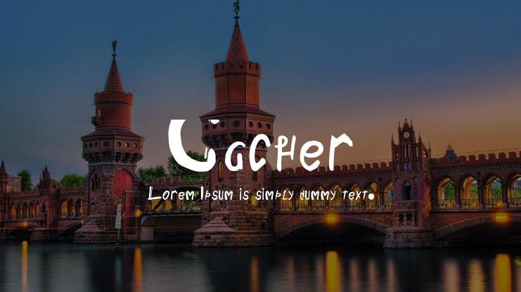 Cacher Font