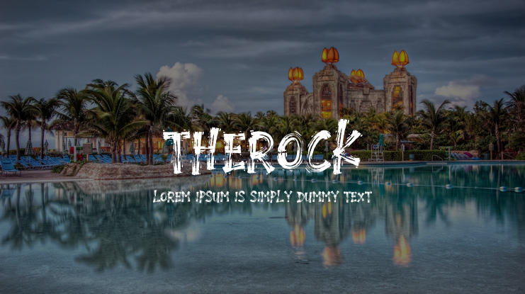 THEROCK Font
