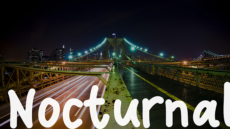 Nocturnal Font
