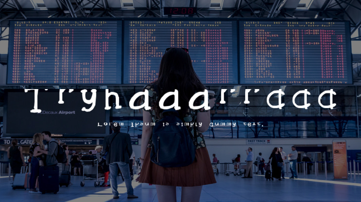 Tryhaaarrddd Font