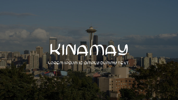 Kinamay Font