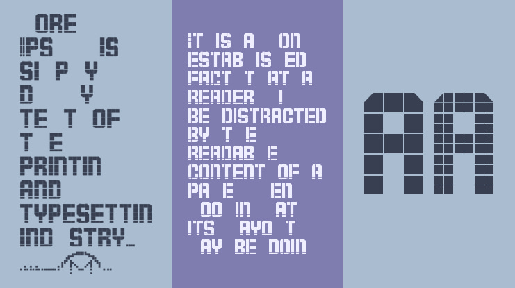 ARECIBO MESSAGE Font