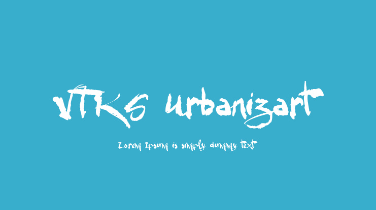VTKS Urbanizart Font