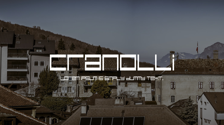 Cranolli Font