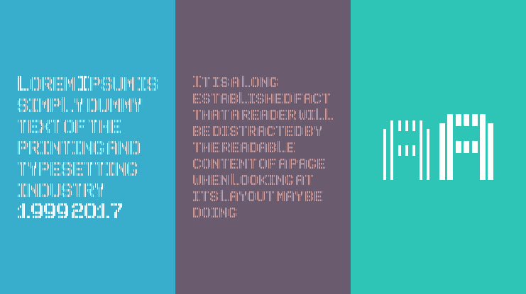 BLINDS Font