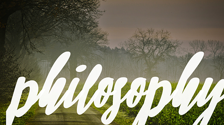 philosophy Font