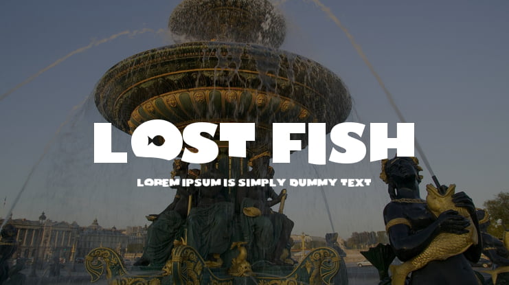 Lost Fish Font