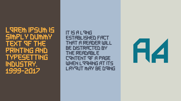 Metal Arhythmetic Font