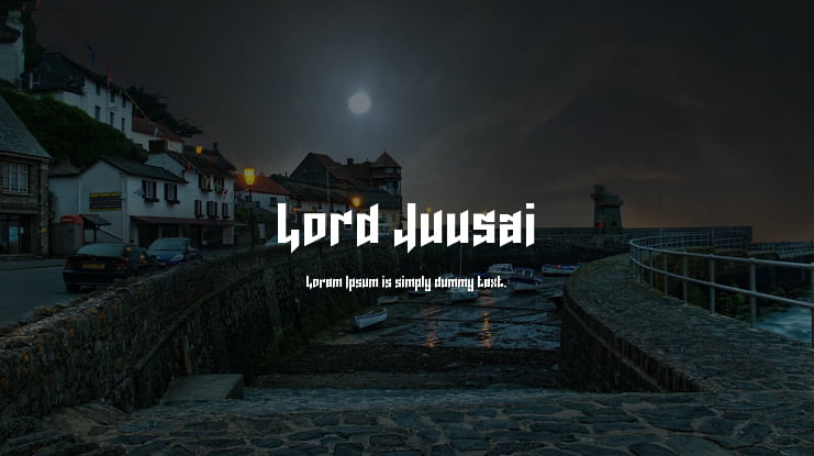 Lord Juusai Font