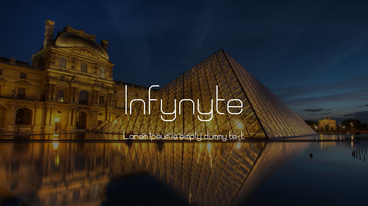 Infynyte Font