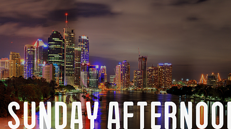 Sunday Afternoon Font