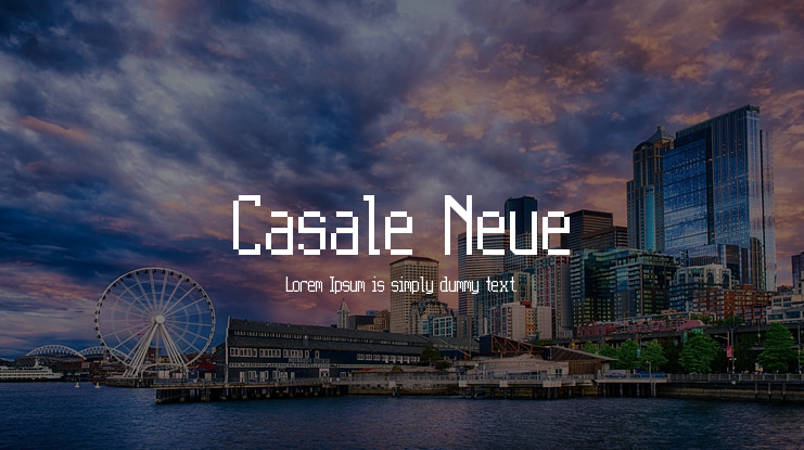 Casale Neue Font