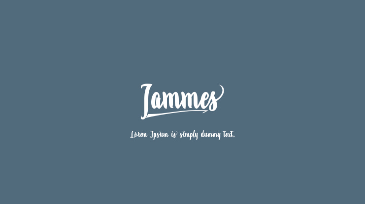 Jammes Font