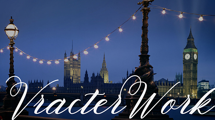 VracterWork Font