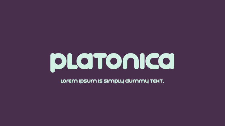 Platonica Font